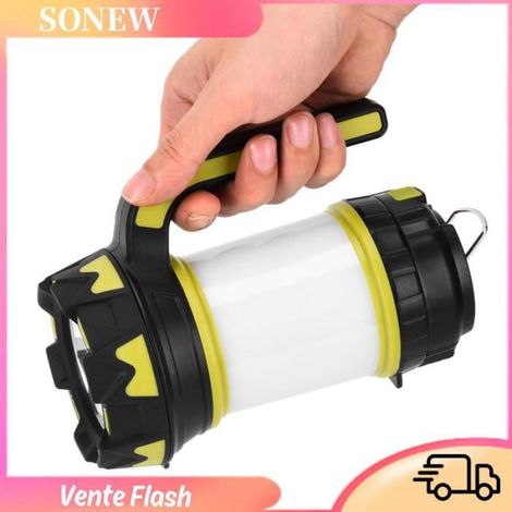 Sonew Lampe de camping HC 261 Lanterne de Camping LED Rechargeable USB Multifonctionnelle avec 6 Modes piscine torche (1/5)