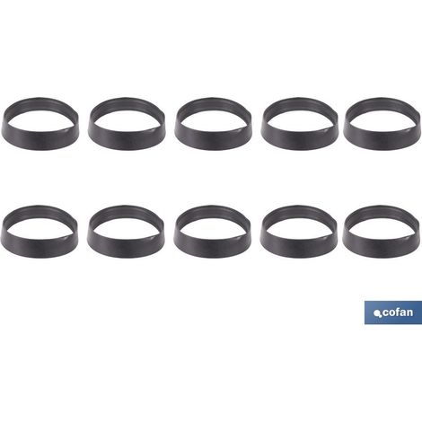 Joints coniques PVC Ø32 mm 1 1/4 10 u (1/4)