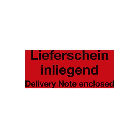 ratioform  Etichette segnaletiche  stampa Delivery note