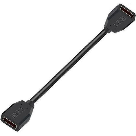 Câble d'extension DisplayPort 2.1, femelle à femelle. (1/5)