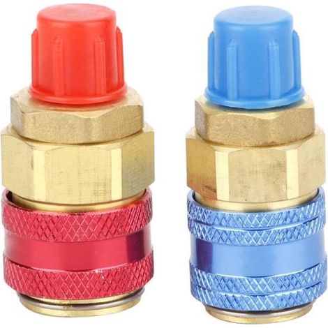 Adaptateur R134A Haute Basse Pression Voiture Climatisation