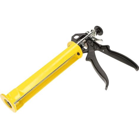 Pistolet à cartouche 310 ml - Seringue en silicone pour colle - Pistolet à cartouche professionnel renforcé à triple piston (1/5)