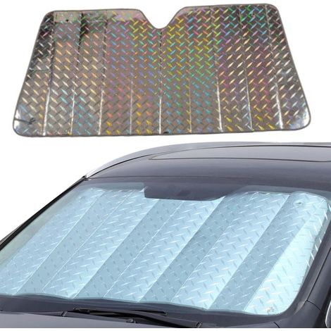 1 pare-soleil de voiture 140 x 75 cm, protection solaire