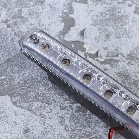 Paar wasserdichte 12V Hochleistungs-LED-Lampen - 8 LED DRL - Tagfahrlicht - Für Autos (weißes Licht) (1/5)