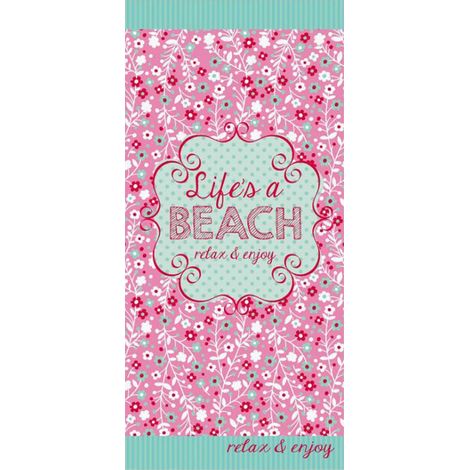 Tapis De Pique-Nique En Fibre De Polyester - Serviette De Plage Anti-UV Et Tapis De Yoga - Usage Extérieur Et Intérieur - 1 Pièce (1/5)