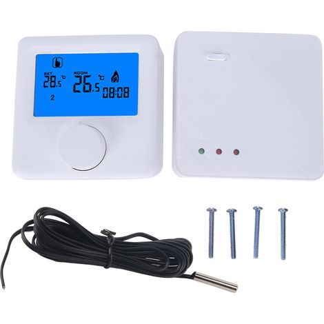 Digitales RF-LCD-Funkthermostat, Temperaturregler für elektrische Systeme (1/5)