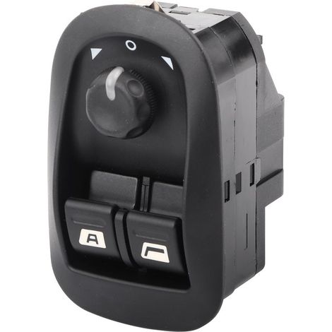 Botón de control del espejo retrovisor con interruptor de elevalunas eléctrico para Peugeot 206 6554.WA (1/5)