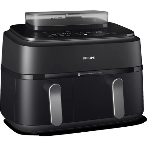 Philips 5000 Series NA551/00 Friteuse à Air Noir Argent