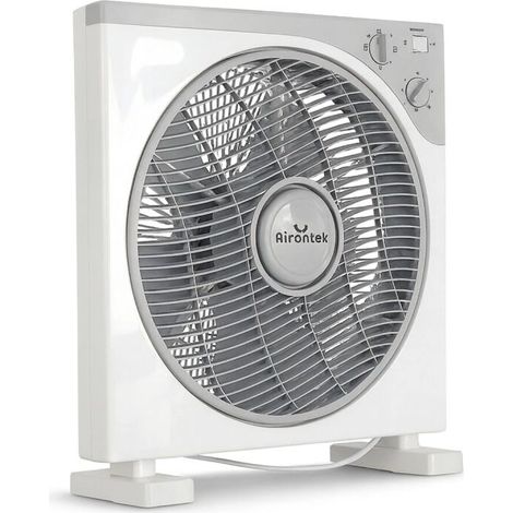 Airontek Box-Ventilator leise 40 Watt 3-Stufig – Leiser Box-Ventilator