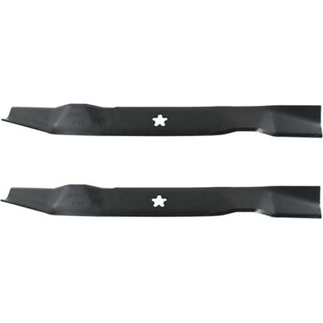 Lot de 2 Lames pour tondeuse AYP 53cm mulching référence : 134149 - 139775