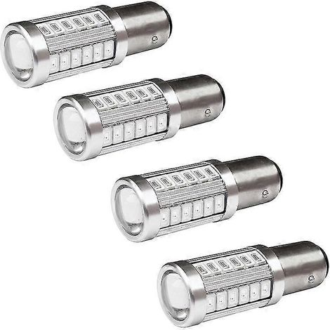 1157 P21/5w Bay15d Super 33 SMD 5630 5730 rote LED-Lampen für Bremslichter, Nebelscheinwerfer und Tagfahrlichter für Autos 21/5w