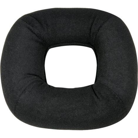 Support de casque portable antidérapant et anti-rayures pour moto - Coussin de protection en forme de donut - Accessoire respirant pour vélo (1/4)