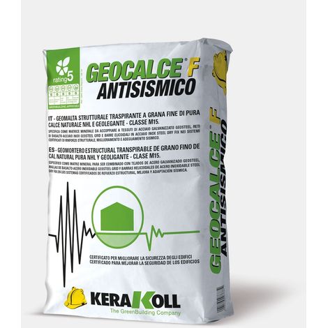 KERAKOLL 74984 GEOCALCE F ANTISISMICO 25 kg - ref: K74984