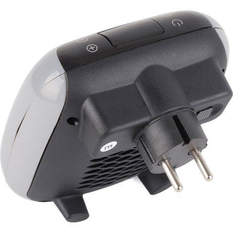 Chauffage électrique portable compact pour bureau maison hiver - ventilateur chauffant de table 200W (1/5)