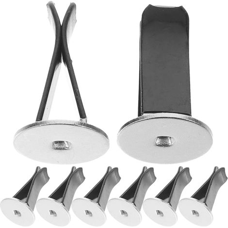 20 Pièces Lot de Clips de Ventilation Voiture Ronds Accessoire Clip Fixation Parfum pour Sortie Climatiseur Diffuseur Facile à Installer pour Intérieur Auto Maison et Bureau (1/5)