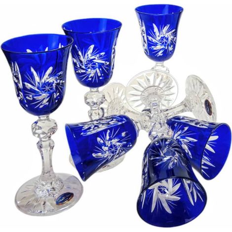Copas de licor de cristal cobalto de 60 ml Molinillo de aceitunas (1/5)