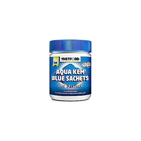 Sobres de papel higiénico Thetford Aqua KEM Azul