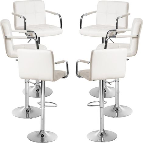Packs Taburetes Cocina - Pack 6 Taburetes Vapen - Blanco (1/5)