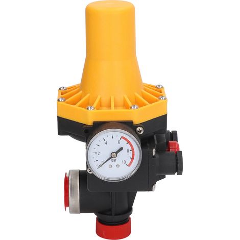 Pompe à Eau Pressostat Contrôleur Automatique Interrupteur 10 Bar 1.1KW 220/240V Protection (1/5)