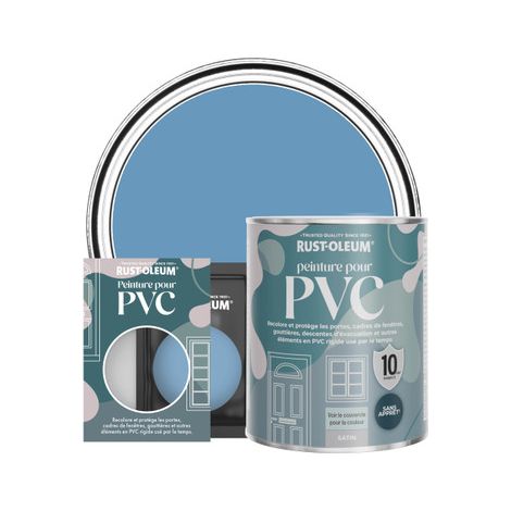 Peinture pour PVC, Finition Satinée - Bleuet (1/3)