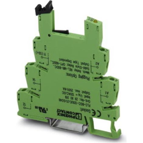 Support relais Phoenix Contact série PLC-BSC, 24V c.c. ( Prix pour 1 ) (1/2)