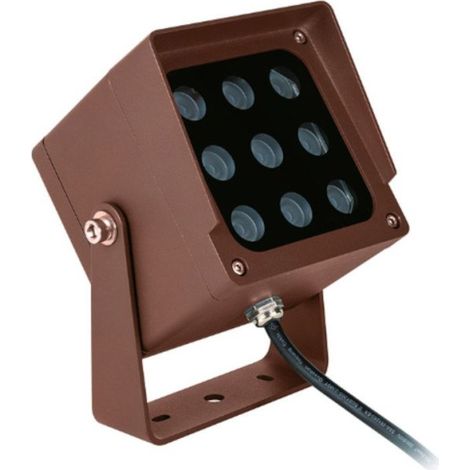 Proiettore classico gea led ges2232 led ip65 alluminio vetro orientabile