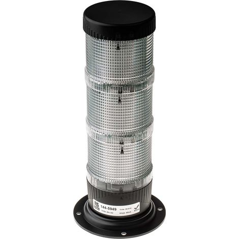 Balise à LED Feu Fixe, Rouge / Vert / Ambre, 24 V c.c. ( Prix pour 1 ) (1/3)