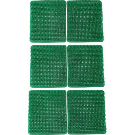 Set mit 6 PE-Nistkissen für Hühner, grünes Legezubehör (1/5)