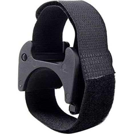 Multi-Purpose Bicycle Strap LED Flashlight Mounting Bracket Locking Clamp Hook and Loop Strap MTB Bike Accessories (1/5)