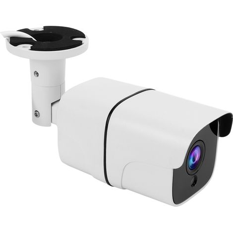 Caméra de sécurité extérieure HD 1080p 2MP IP66 étanche, vision nocturne infrarouge, grand angle pour la maison et le bureau - NTCS
