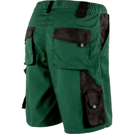 Pantalones cortos ALLROUND VERDE - verde/negro S - 38 (1/3)