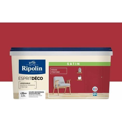 Ripolin Innenwandfarbe Rot St Émilion Satin
