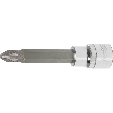 1/2" Douilles tournevis CHROMEplus, longues, PZ1 (1/2)