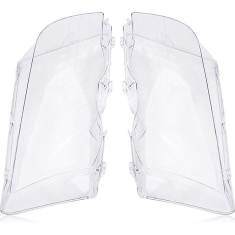 1 Paar linker und rechter Scheinwerfer-Scheinwerfer, transparente Linsenabdeckung für BMW E46 3er-Serie 1998–2001, 4-türig