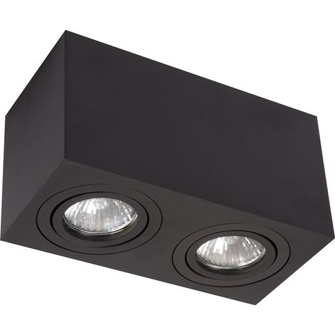 Downlight Lyon 2 GU10 luz negra Prestige LP-5881/2SM BK (1/5)