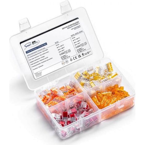 Schnellverbinder-Kombinationsset 2-in SCP SCS 88000902 /120 Stück/