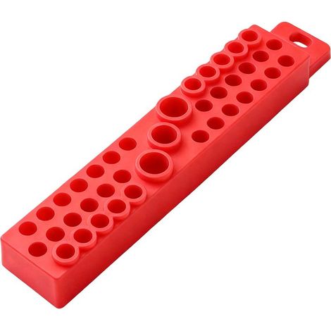 Support magnétique de rangement pour forets, fraises et outils, robuste support magnétique pour outils de quincaillerie. (1/4)