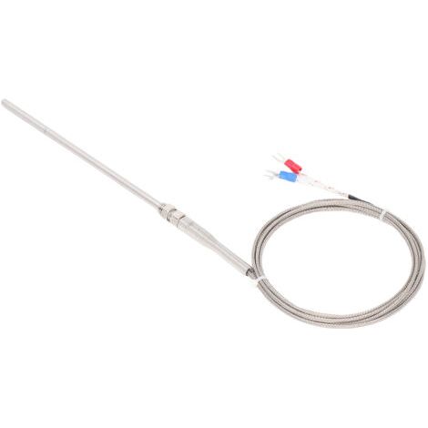 QORVA- Capteur de température à thermocouple BERM sensible 5,9 pouces type K pour mesurer 6,6 pieds (1/5)