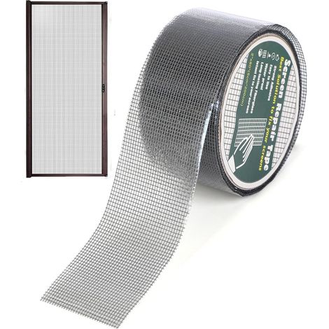 Ruban adhésif de réparation pour moustiquaire, patch de réparation pour fenêtre moustiquaire, ruban adhésif de réparation pour (1/5)