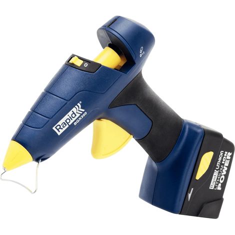 RAPID - BGX300 - Pistolet à colle à batterie - Pour colle Ø12mm, réparation, décoration et travaux - Sans fil - Coffret (Boîte + batterie + chargeur) - (40303135)