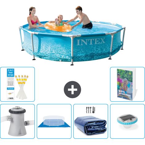 Frame Pool Rund - 305x76 cm - 7-teilig S272
