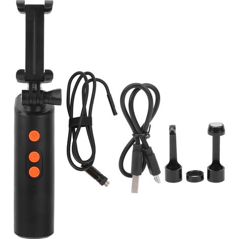 Endoscope WiFi 1080P IP68 Étanche, Caméra d'Inspection Double Lentille 8mm avec 9 LED, Portée 3 m / 9.8ft (1/5)