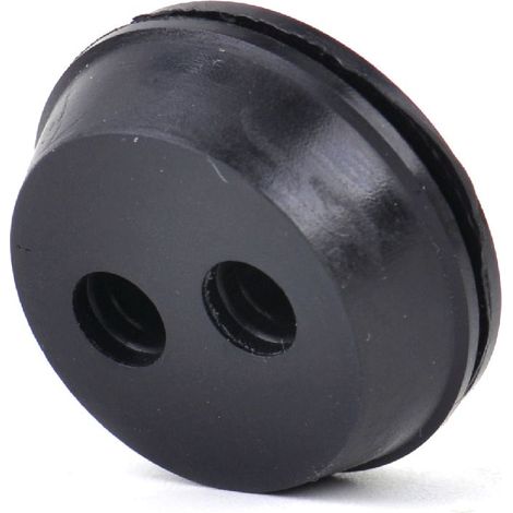 Gommino passatubo a 2 fori UNIVERSALE Ø interno 20 mm altezza 11 mm 54.160.1918