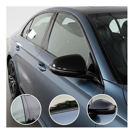 Black Carbon Cover 900 cm Car Door Sill Protection Suitable for Car Door Body Protection from the Edges of Cars Motorcycles and Bikes (1/4)