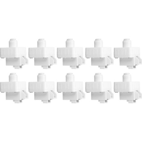 Lot de 10 raccords rapides 1/4 po avec détendeur et régulateur de pression pour purificateur d'eau 0-220 V