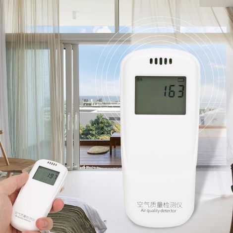 Détecteur numérique LCD de formaldéhyde (HCHO) et de COVT (composés organiques volatils totaux), appareil de mesure et de test de la qualité de l'air intérieur. (1/5)