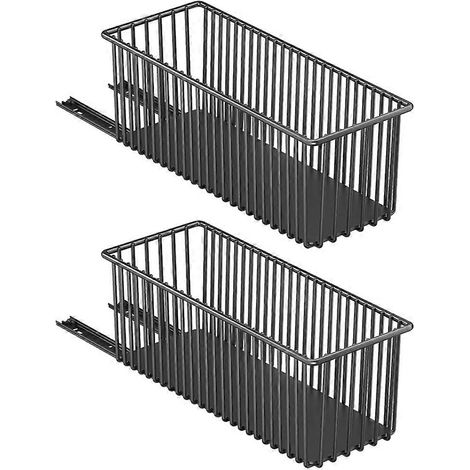 Boîte de rangement coulissante pour tiroir sous évier, panier de rangement (1/5)