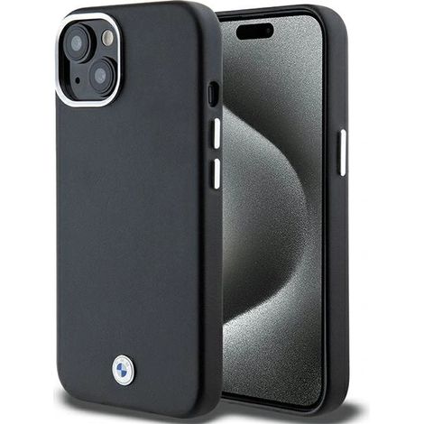 BMW BMHMP15S23PUFWK iPhone 15 / 14 / 13 6.1 nero/nero Signature Wrapped Metal MagSafe (1/5)
