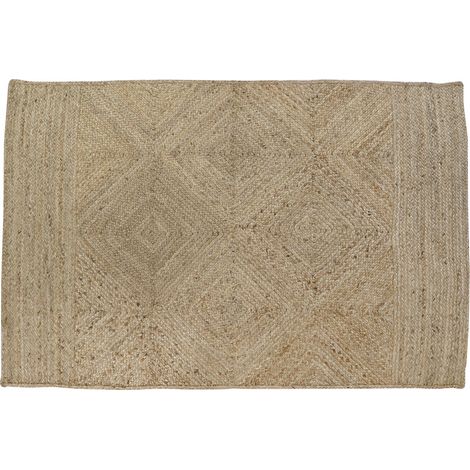 Alfombra Yute 160X230X1 2200 Gsm Natural Marron TX195651 (1/4)