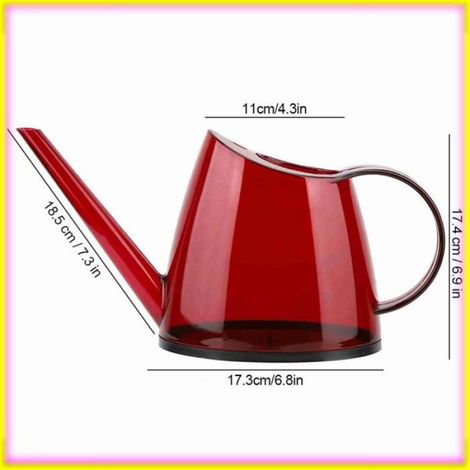 keenso Pulvérisateur de jardin Flower Sprayer Coloré à La Mode Avec Bec Long 1.2L jardin outils Rouge (1/5)